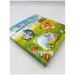 ARENA - Mein kleines Puzzle-Buch features colorful animal illustrations for children, encouraging engagement through puzzles 