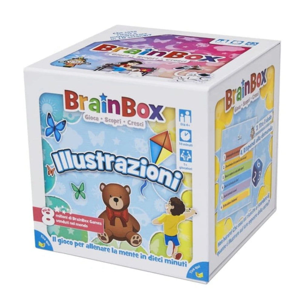BrainBox educational game box on a white background