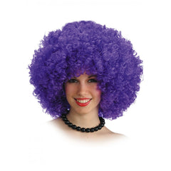 Carnival Toys - Fun Purple Curly Wig For Creative Dress Up Play - Pretend Professions And Role Playing