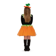 Carnival Toys - Little Pumpkin Dress Up Set For Girls With Skirt Headband And Collar - Pretend Professions And Role Playing