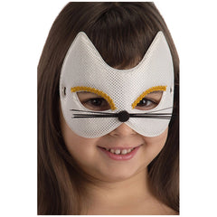 Carnival Toys - Maschera di Stoffa Bianca per Bambini Perfetta per Travestimenti e Gioco Immaginativo - Professioni Immaginarie e Gioco di Ruolo