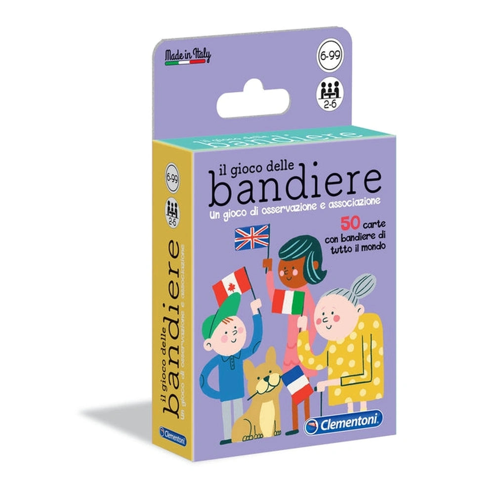 Clementoni - Flag-Game - Giochi di carte