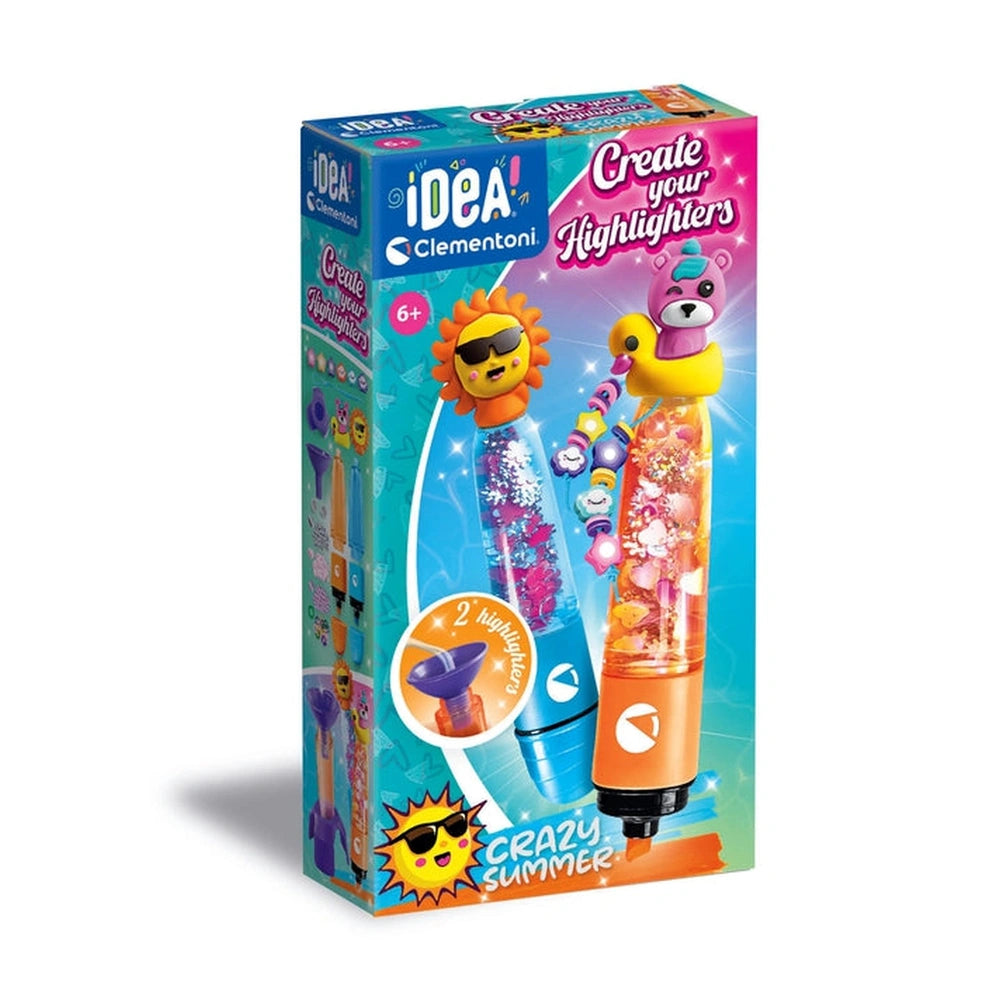 Clementoni - IDEA Create Your Highlighters - Arts & Crafts