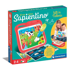 Clementoni - Il Mio Primo Sapientino Tutti In Fattoria Giocattoli Attivi per Bambini - Edizione Italiana
