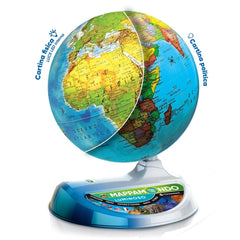 Clementoni - Mappamondo Luminoso Giocattoli Educativi - Edizione Italiana
