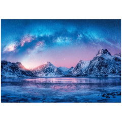 Clementoni Pace - Puzzle 500 Pezzi Azzurro