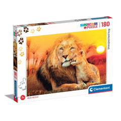 Clementoni Super Color - Abbraccio Inaspettato Puzzle da 180 Pezzi