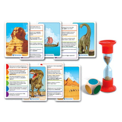 Clementoni - Testa A Testa Giochi di Carte Storia e Preistoria - Edizione Italiana