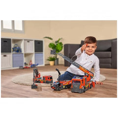 Dickie - Scania Drehleiter Fire Engine Truck With Sounds And Lights Play Vehicles