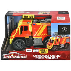 Dickie - Camion dei pompieri Unimog U530 con luci e suoni Veicoli da gioco