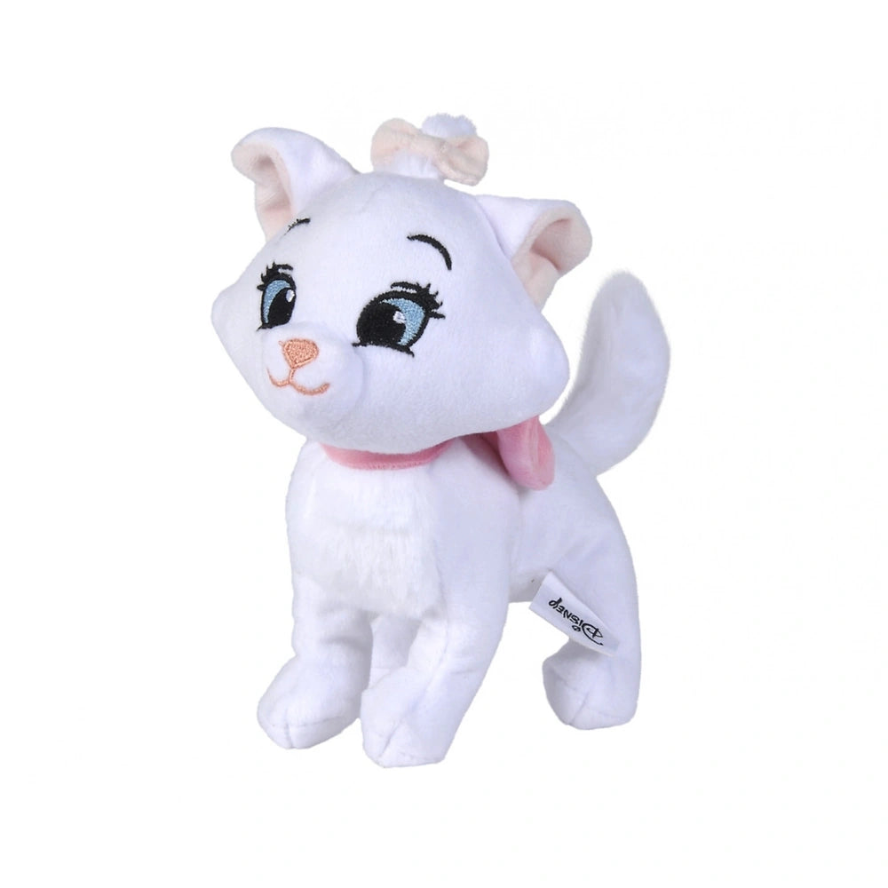 Disney Classic Plush Character features a soft, white stuffed animal with a pink collar and a smiling expression.