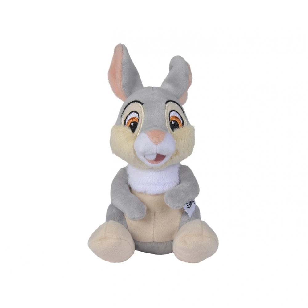 Disney Classic Plush Character rabbit stuffed animal with soft beige body, large ears, and contrasting dark eyes against a li