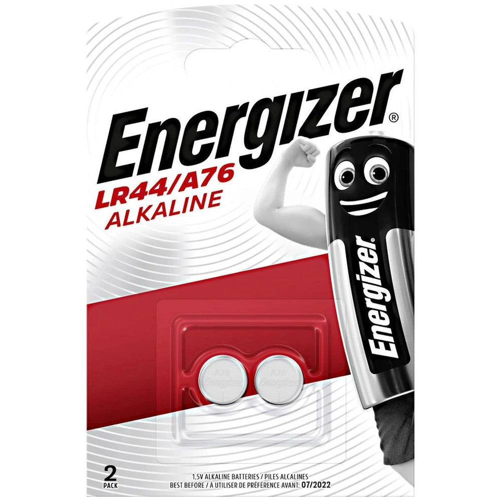 Energizer Button Cell Lr44 1.5 V 2 Pc(S) 150 Mah Alkali-Manganese Ag13