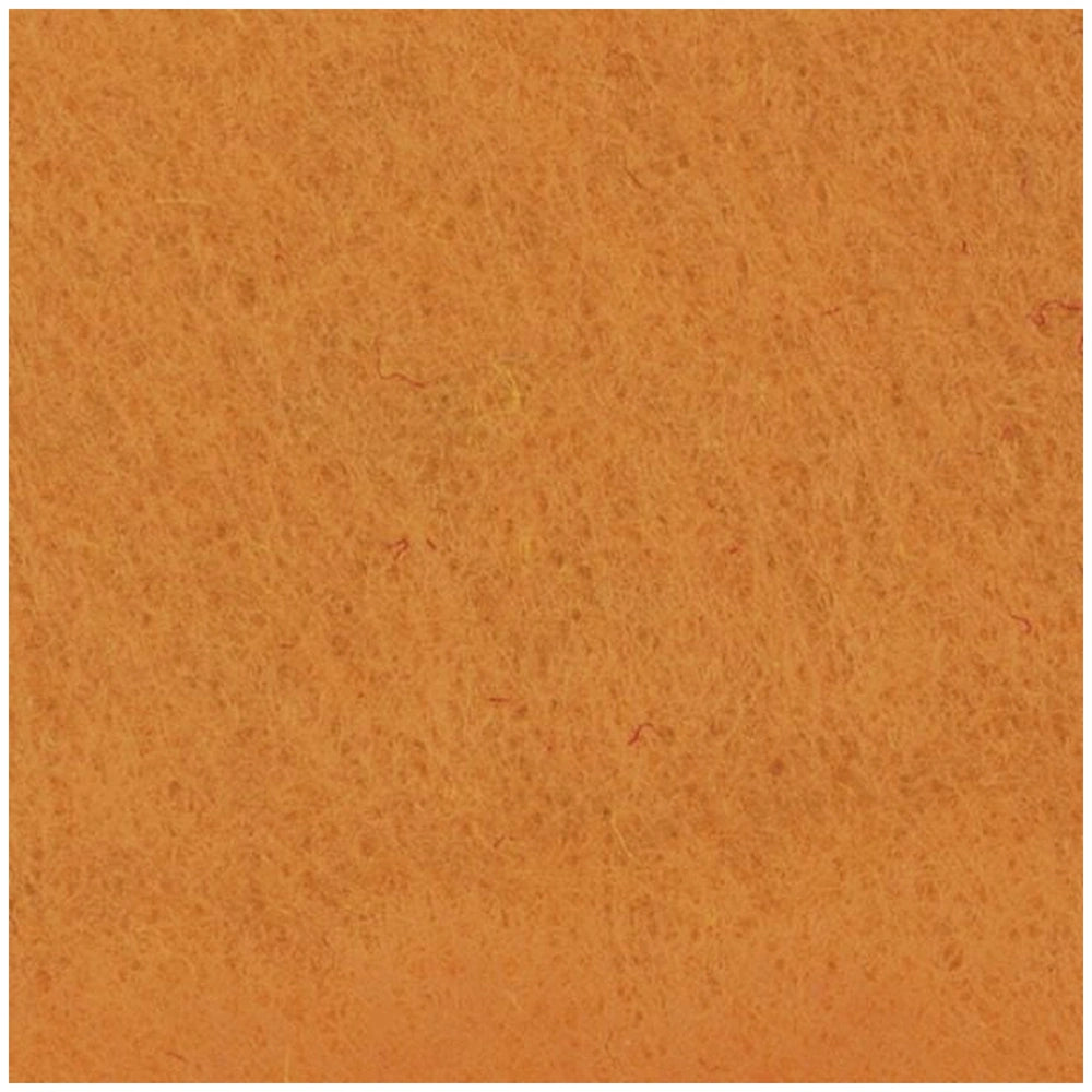 Folia Basic Bastelfilz craft felt sheets in vibrant orange, showcasing a close-up of the textured fabric.