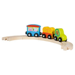 Gollness - Pepes Tractor With Magnetic Couplings - Toy Trains & Train Sets