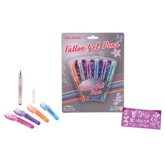 Johntoy - Set di Penne Gel per Tatuaggi - Trucco