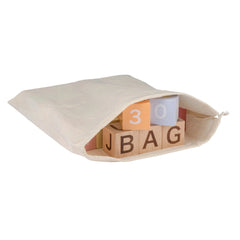 Johntoy - The Wildies Family Alphabet Blocks With Bag - Baby Activity Toys