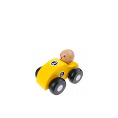 Johntoy - Auto di Legno 4 Assortite in Esposizione - Veicoli da Gioco