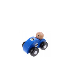 Johntoy - Auto di Legno 4 Assortite in Esposizione - Veicoli da Gioco