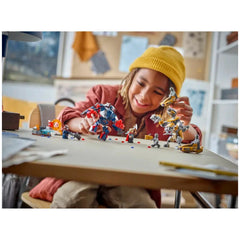 LEGO - Marvel-Avengers-Endgame-Thor-vs-Chitauri-Action-Toy-Figures