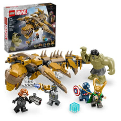 Lego - Marvel Super Heroes - Gli Avengers contro il Leviatano - Set di costruzione giocattoli