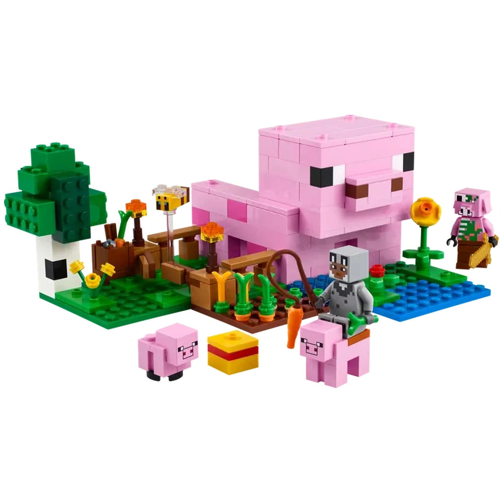 Lego - Minecraft - The Baby Pig House - Construction Set Toys
