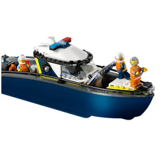LEGO - Inseguimento con la Barca della Polizia - Giocattoli da Costruzione