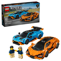 LEGO - Speed Champions Lamborghini Revuelto e Huracán STO - Action e Figure da Gioco