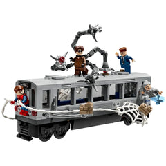 LEGO - Spider-Man contro Doc Ock nella scena del treno della metropolitana - Action e figure da collezione
