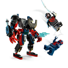 LEGO - Miles Morales Mech contro Spider-Man 2099 - Giocattoli da costruzione