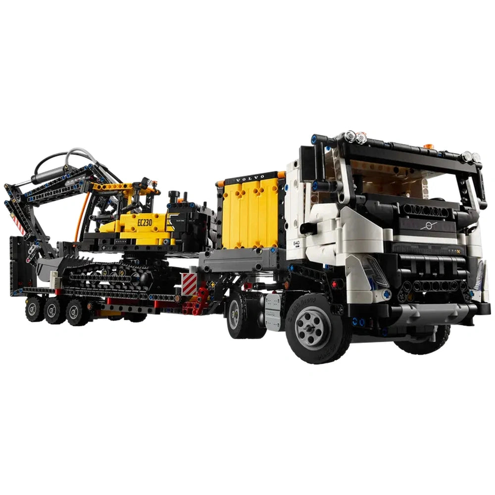 Lego - Technic - Camion Volvo FMX e Escavatore Elettrico EC230 - Giocattoli da Costruzione
