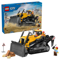 LEGO - Bulldozer Giallo - Set di Giocattoli per Costruzione