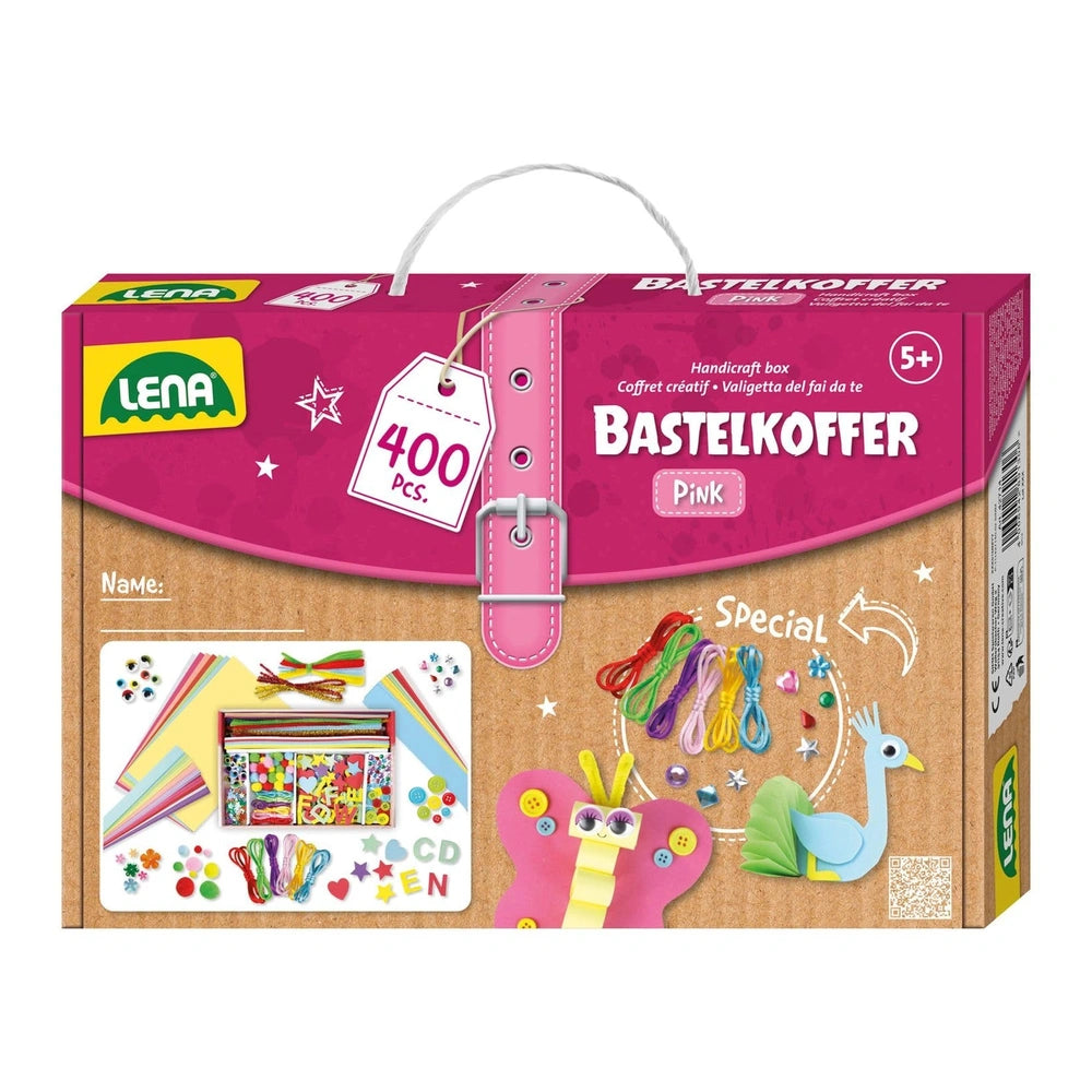 Lena - Scatola di Artigianato Rosa - Arti e Mestieri