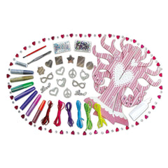 Lena - Set di Gioielli in Metallo con Cristalli e Gemme - Arti e Mestieri