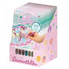 Lutz Mauder TapirElla Diamond Paintings Unicorn Elf retail packaging featuring colorful nail polish and glossy pink design.