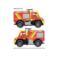 Majorette - Unimog U530 Camion dei Pompieri - Veicoli da Gioco