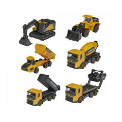 Majorette - Set di Veicoli da Gioco Volvo Construction 3 Pezzi - Veicoli da Gioco