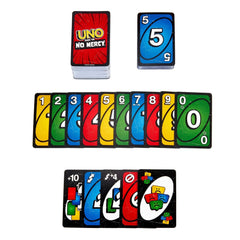 Mattel - UNO Mostra Nessuna Pietà - Giochi di Carte