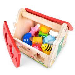 New Classic Toys - Shape Sorting House - Baby Activity Toys