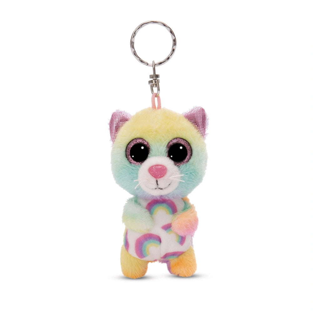 NICI - Glubschis-Portachiavi-Gatto-Miss-Mellie-Giocattoli-Action-Figure