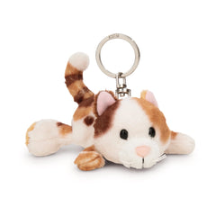 NICI - Homies-Keyholder-Lying-Cat-Calico-Collectibles