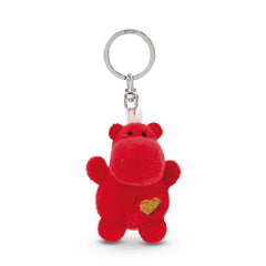 NICI - Key-Friends-Red-Hippo-Keyholder - Keychains