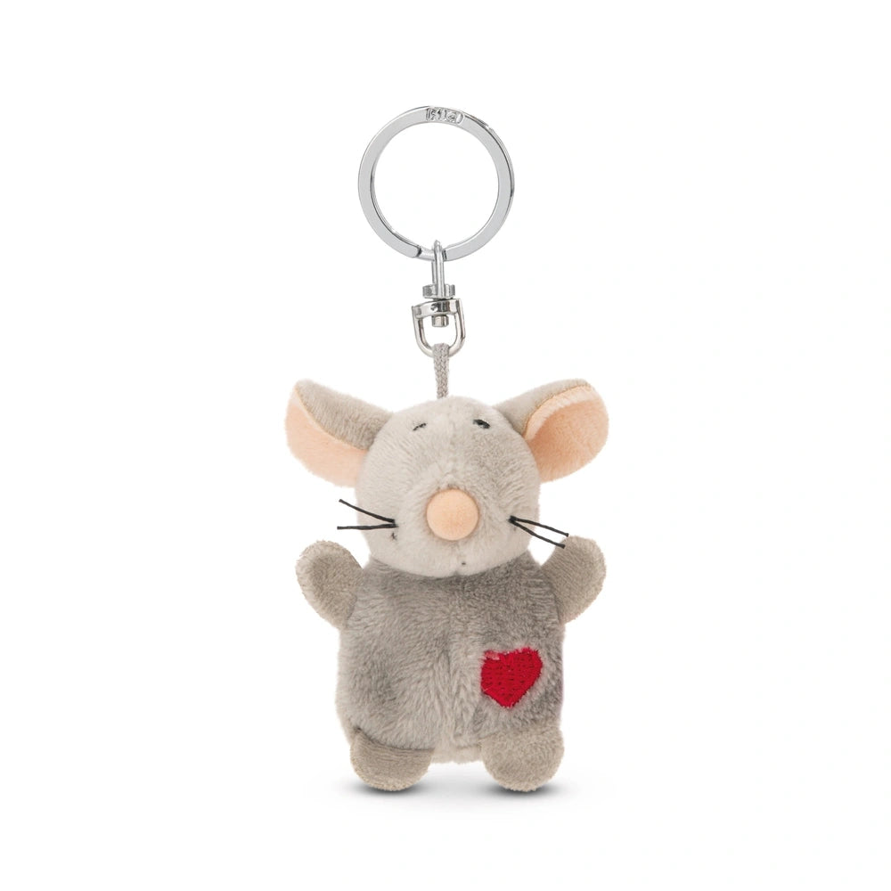 NICI - Portachiavi Topo con Cuore - Collezionabili