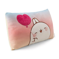 NICI - Cuscino a forma di cuore Molang - Animali di peluche