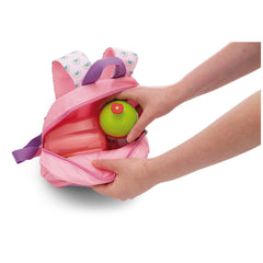 NICI - Zaino da viaggio con peluche Panda rosso