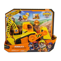 Paw Patrol Rubble & Crew Bark Yard Deluxe Bulldozer