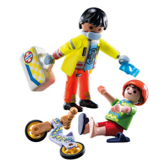 Playmobil City Life Infermiera con Paziente - 71245