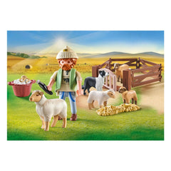 Playmobil Country Giovane Pastore Con Pecore - 71444