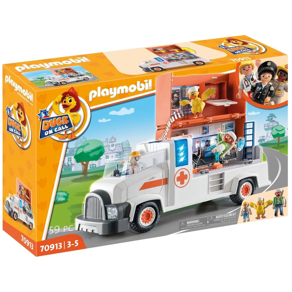 Playmobil Ambulanza Anatra In Servizio - 70913