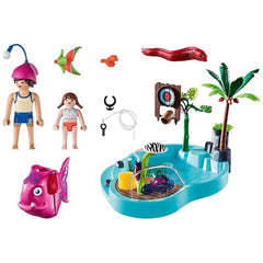Playmobil Family Fun Piscina con Splash d'Acqua - 70610